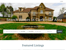 Tablet Screenshot of markanthony.clarksville-ftcampbell-homes.com